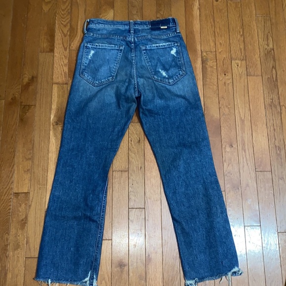 MOTHER SUPERIOR THE TRIPPER CHEW IN CRYIN COWBOYS HI RISE DISTRESSED SEMI-RIDIG - Picture 10 of 15